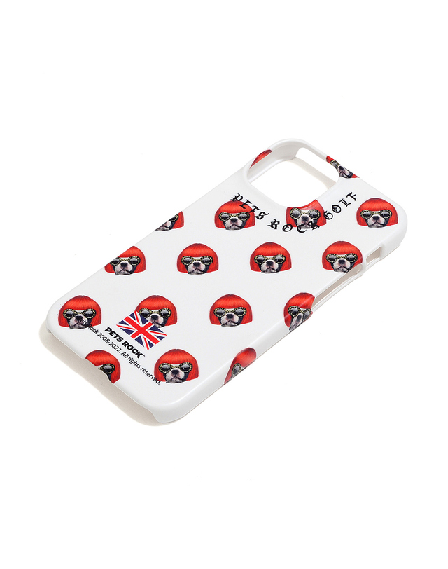 펫츠락 Pets Rock iPhone 13 Slim Hard Case_Blue 블루 착용컷
