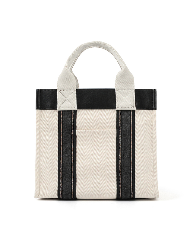펫츠락 Pets Rock Tote Bag_Ivory 아이보리 착용컷