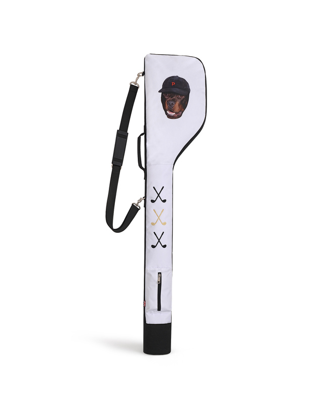 펫츠락 Pets Rock Golf Club Case_White 흰색 착용컷
