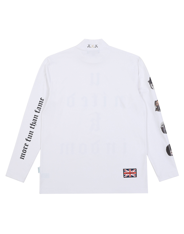 펫츠락 4 Pets Inner T-shirts_White 흰색 착용컷