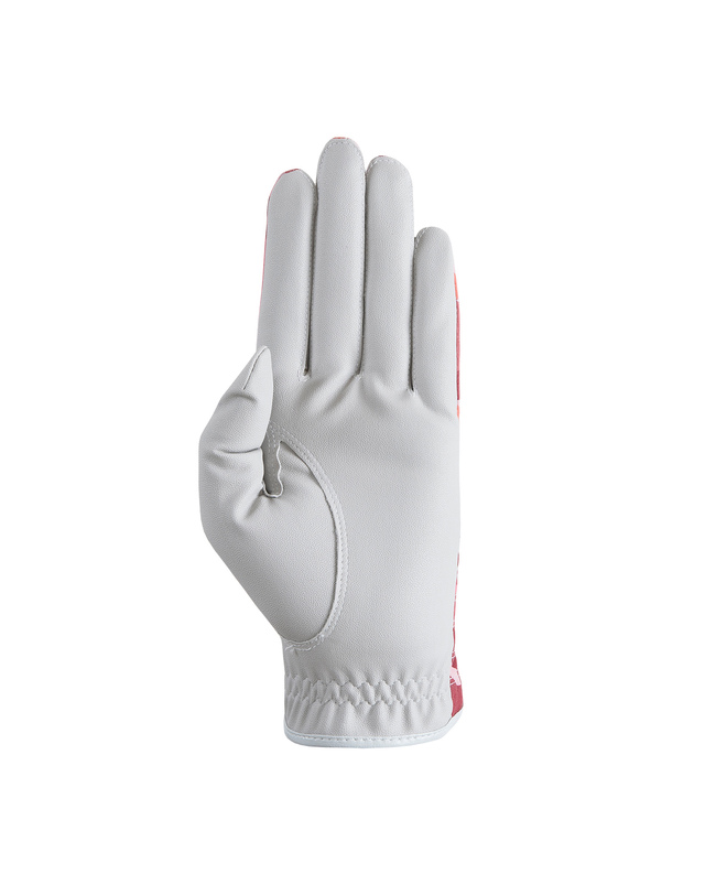 펫츠락 Camou Pets Rock Golf Single Glove_Pink 핑크 착용컷