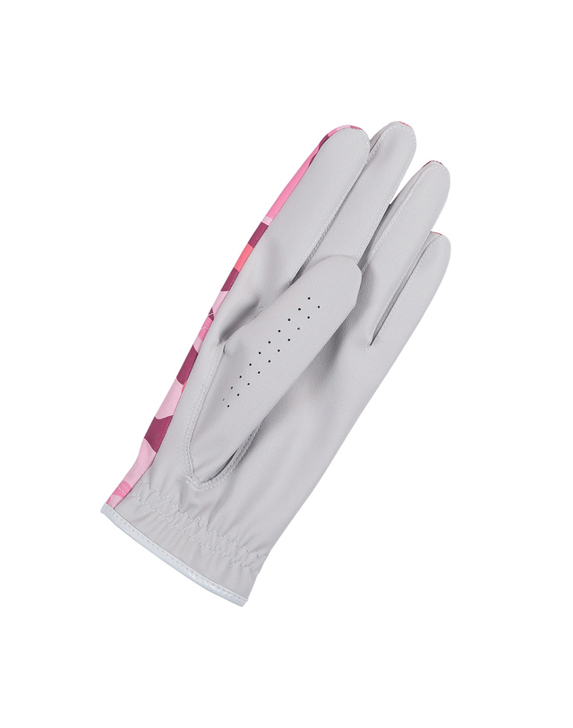 펫츠락 Camou Pets Rock Golf Single Glove_Pink 핑크 착용컷