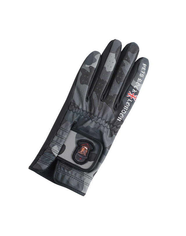펫츠락 Camou Pets Rock Golf Single Glove_Black 블랙 착용컷