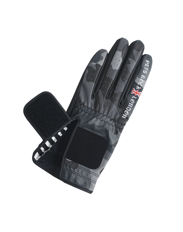 펫츠락 Camou Pets Rock Golf Single Glove_Black 블랙 착용컷