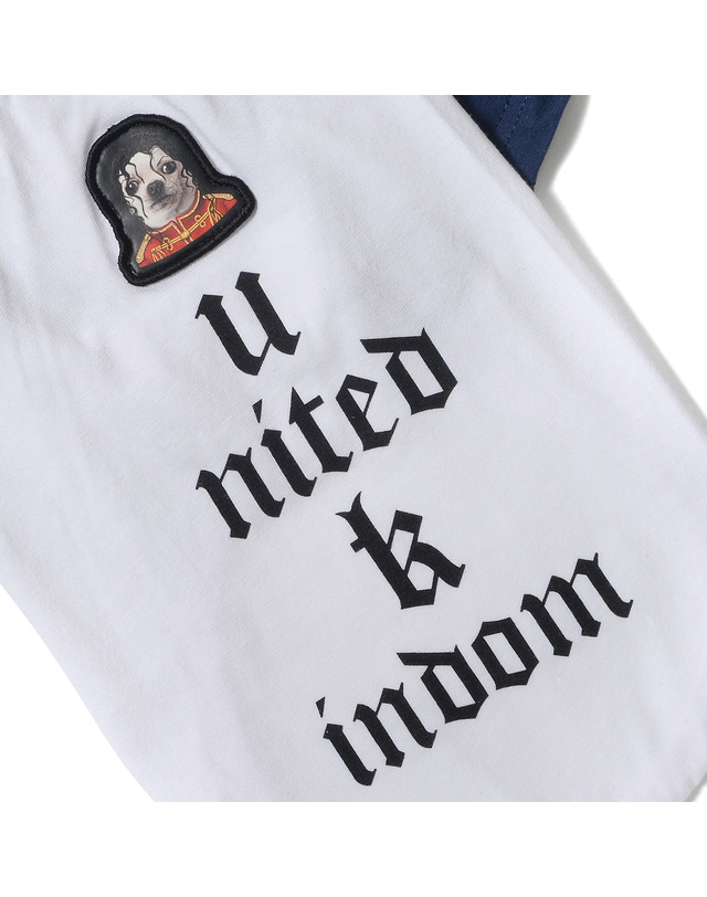 펫츠락 Pets Rock Pet UK Raglan T-shirts_Navy 네이비 착용컷
