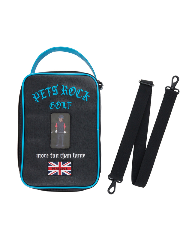 펫츠락 Pets Rock Golf Shoe Bag_Black 블랙 착용컷