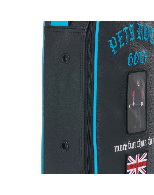 펫츠락 Pets Rock Golf Shoe Bag_Black 블랙 착용컷