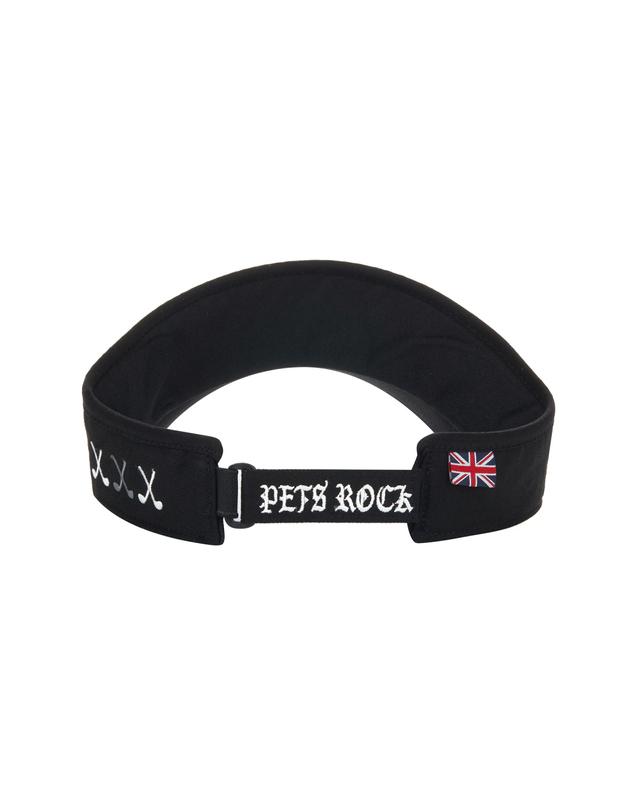 펫츠락 Pets Rock UK Visor_Black 블랙 착용컷