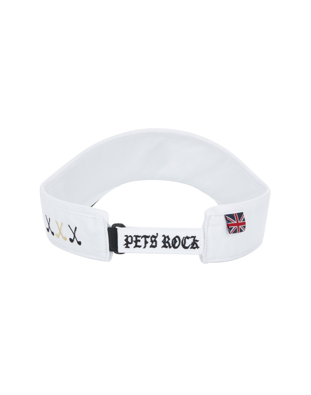 펫츠락 Pets Rock UK Visor_White 흰색 착용컷