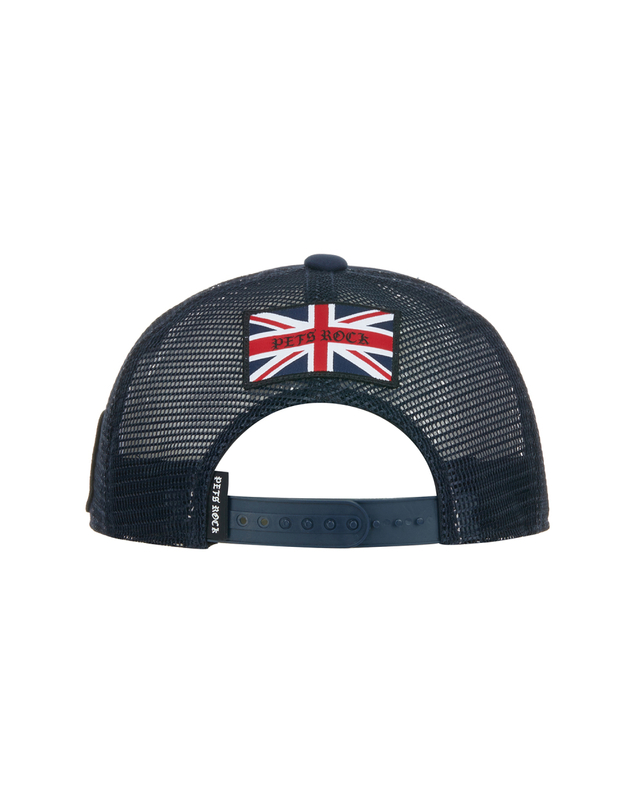 펫츠락 UK Golf Trucker Cap_Navy 네이비 착용컷
