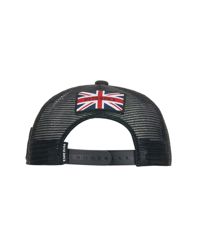 펫츠락 UK Golf Trucker Cap_Black 블랙 착용컷