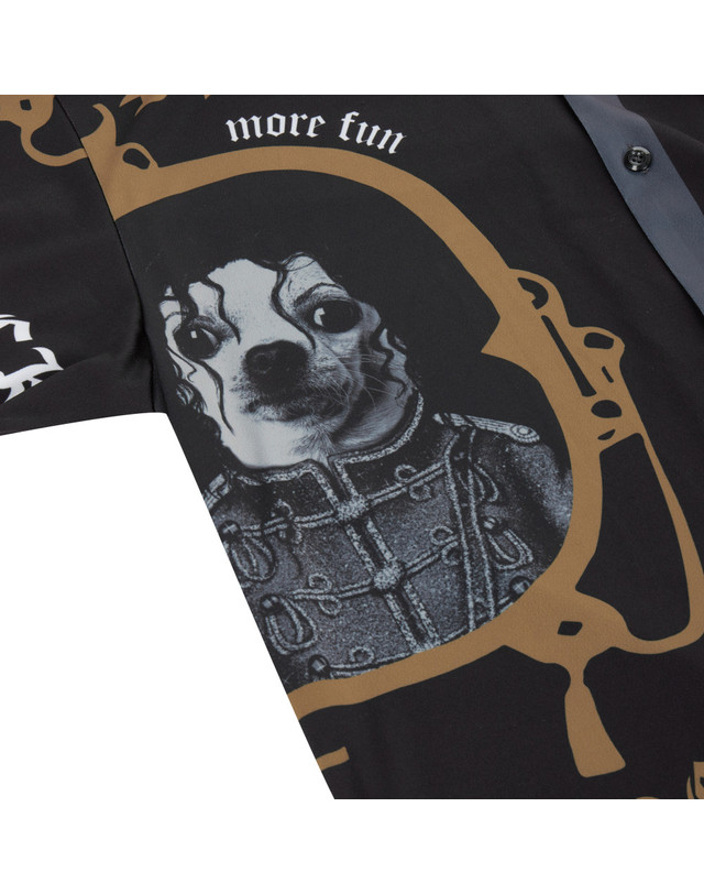 펫츠락 Pets Rock Legend Shirt_Black 블랙 착용컷