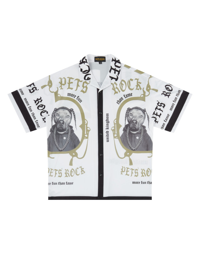 펫츠락 Pets Rock Legend Shirt_White 흰색 착용컷