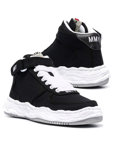 WAYNE 캔버스 스니커즈 A07FW703 BLACK