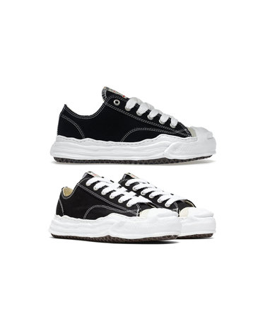 26SS 행크 OG 솔 캔버스 로우탑 스니커즈 블랙 A05FW702 BLACK