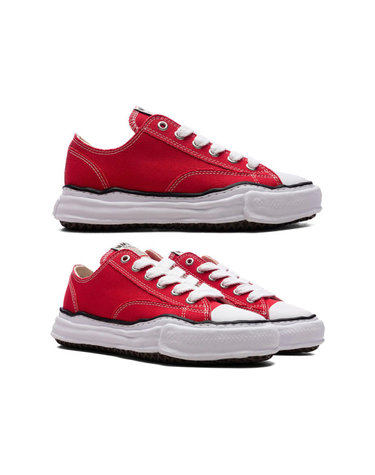 26SS 피터슨 OG 솔 캔버스 스니커즈 레드 A01FW702 RED