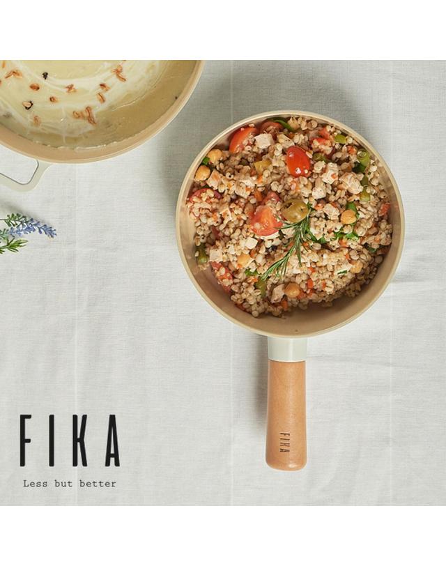 네오플램 네오플램 피카 인덕션 IH 쁘띠웍 궁중팬 18cm 착용컷