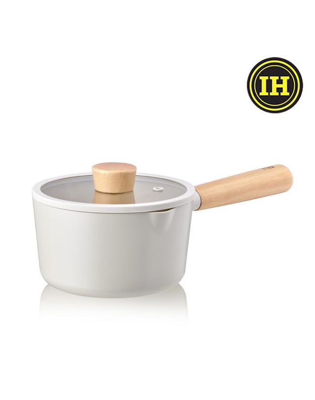 네오플램 네오플램 피카 인덕션 IH 냄비 라면냄비 16cm (밀크/소스/이유식) 착용컷
