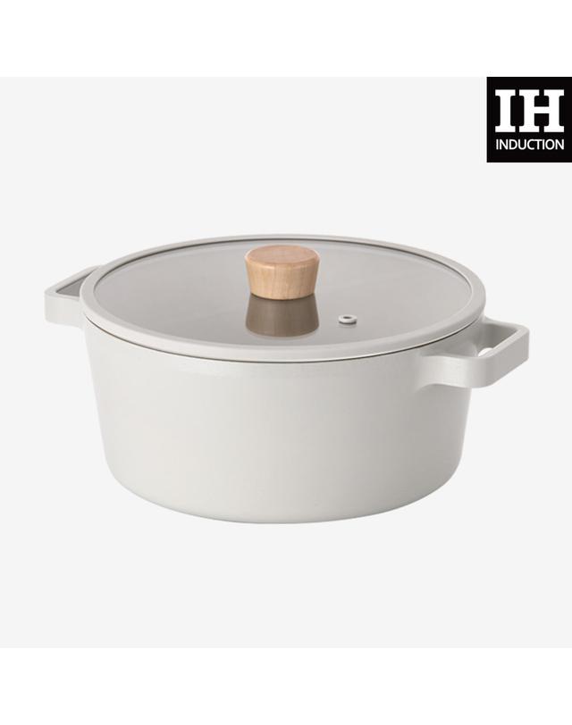 네오플램 네오플램 피카 인덕션 IH 냄비 양수 24cm 착용컷