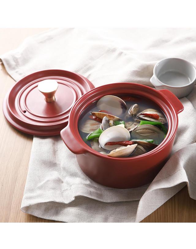 네오플램 네오플램 도자기 내열냄비 칸 2종세트(16+18cm) 착용컷