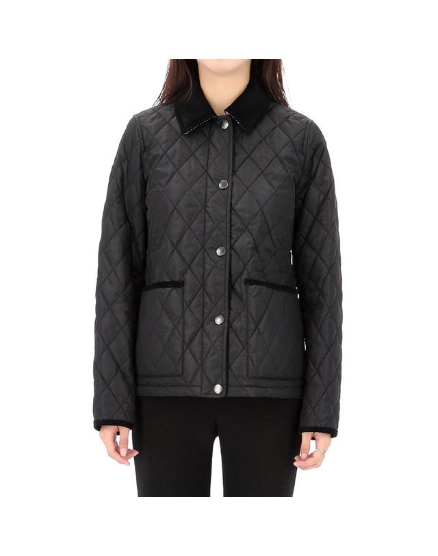 버버리 26FW 버버리 DORSET 나일론 퀼팅 자켓 8107510 C1900 착용컷