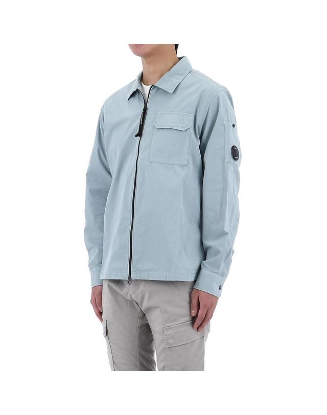 씨피컴퍼니 26SS CP컴퍼니 렌즈 와펜 집업 셔츠 자켓 20CMOS705A 809 착용컷