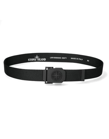 26FW 스톤아일랜드 로고 버클 테이프 벨트 9300003 S0071 V0029