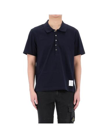 26SS 톰브라운 4사이즈 럭키찬스 사이드 슬릿 폴로 반팔 티셔츠 MJP052A 00042 415