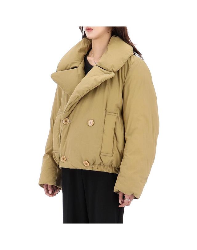 르메르 르메르 55사이즈 럭키찬스 푸퍼 캐번 자켓 OW1034 GR649 착용컷