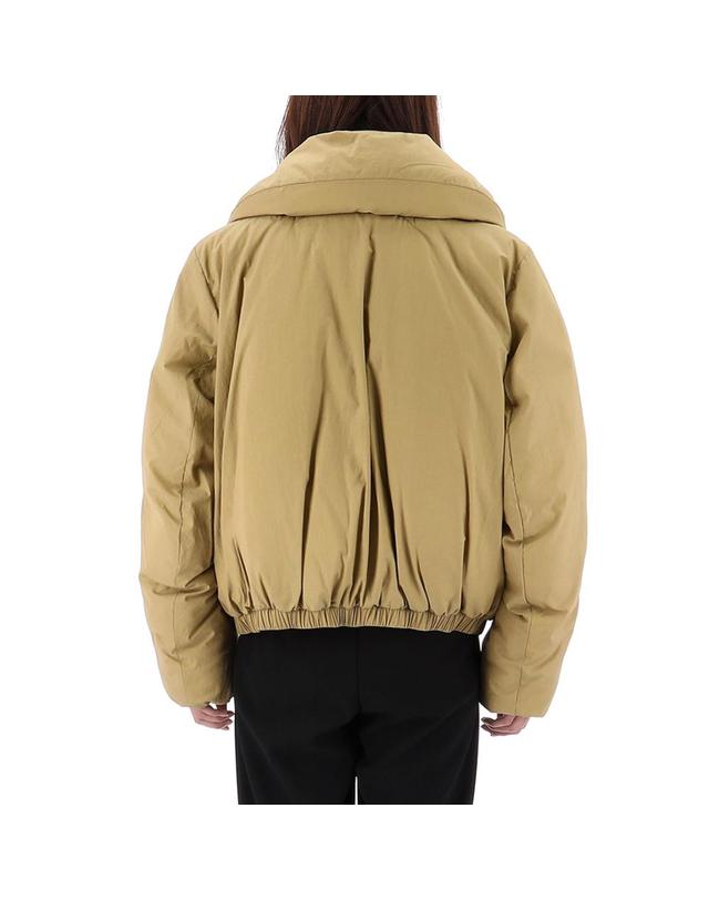 르메르 르메르 55사이즈 럭키찬스 푸퍼 캐번 자켓 OW1034 GR649 착용컷