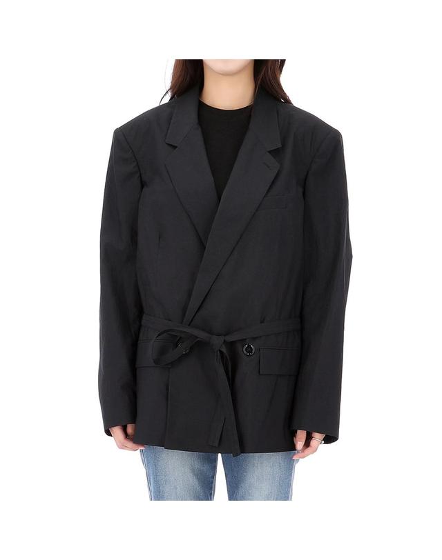 르메르 르메르 66사이즈 럭키찬스 벨트 라이트 테일러 자켓 JA1040 LF1209 BK999 착용컷