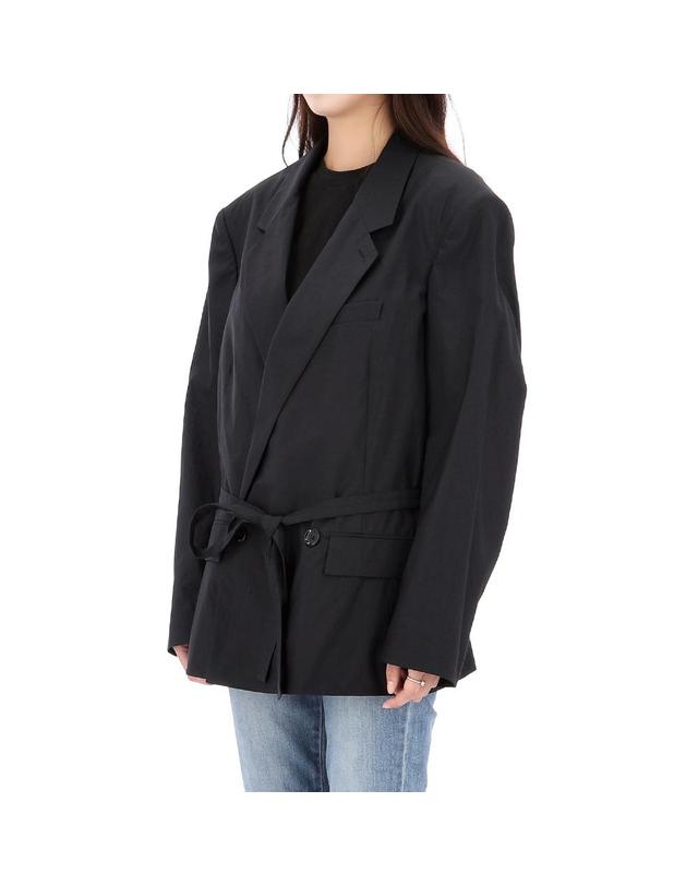 르메르 르메르 66사이즈 럭키찬스 벨트 라이트 테일러 자켓 JA1040 LF1209 BK999 착용컷
