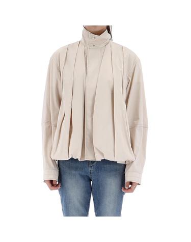 26SS 르메르 38사이즈 럭키찬스 소프트 플리츠 블루종 자켓 OW1236 LF1207 WH024