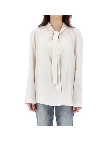 26SS 르메르 ASCOT 타이 블라우스 SH1218 LF1500 WH048
