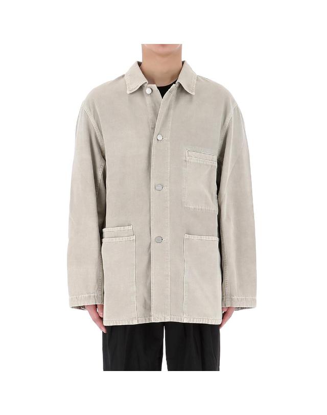 르메르 26SS 르메르 유틸리티 오버셔츠 자켓 SH1266 LD1052 BK201 착용컷
