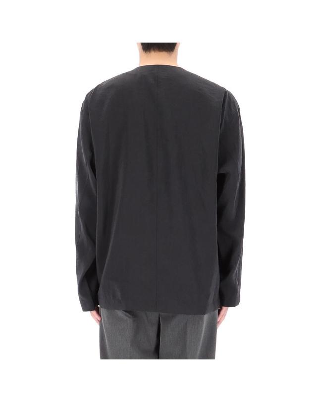 르메르 26SS 르메르 브이넥 셔츠 SH1235 LF1308 BK999 착용컷
