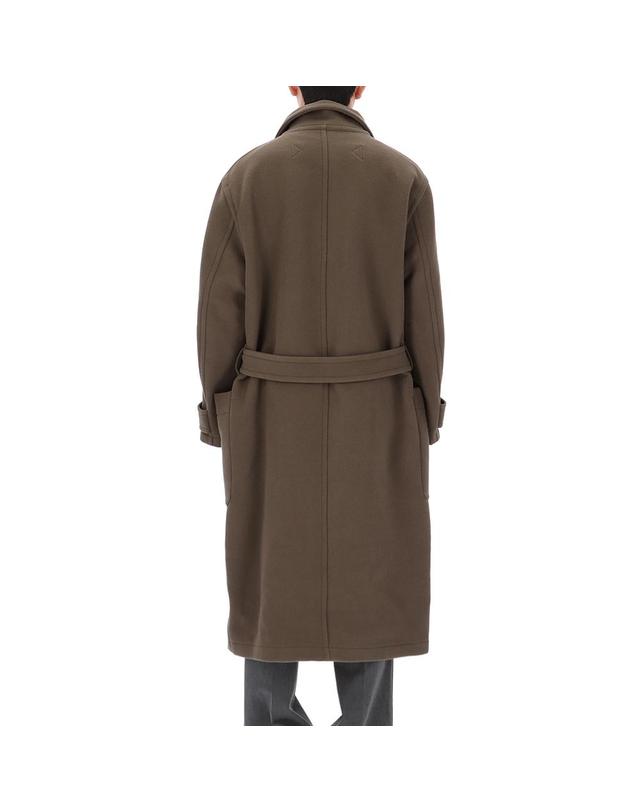 르메르 26FW 르메르 더블 울 랩 코트 CO1037 LF1116 GR610 착용컷