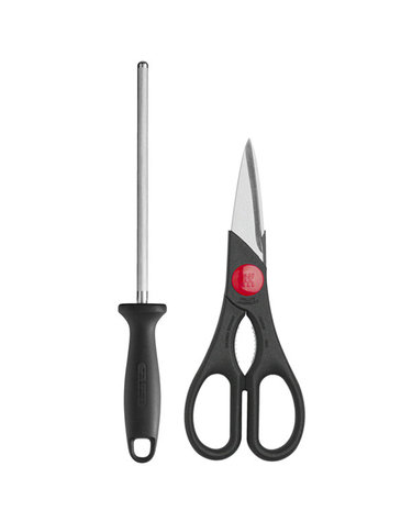 [즈윌링] 헹켈 칼갈이 주방가위 2종세트 (HK32576-43967) 벌크