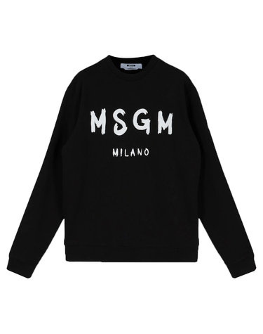 MSGM 맨투맨 블랙 2000MM513 200000 99