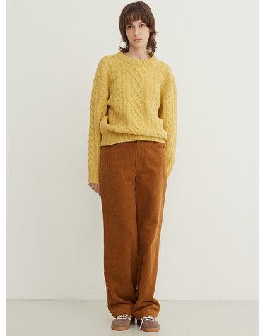 Corduroy Daily Pants (Camel)