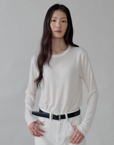 Basic Crop Round Tee_3 COLORS