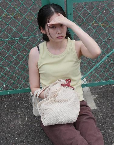 Span rib sleeveless_OLIVE