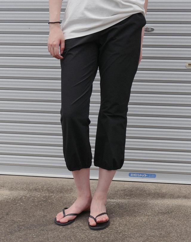 스텝어라운드 Summer Easy Banding Pants_BLACK 착용컷