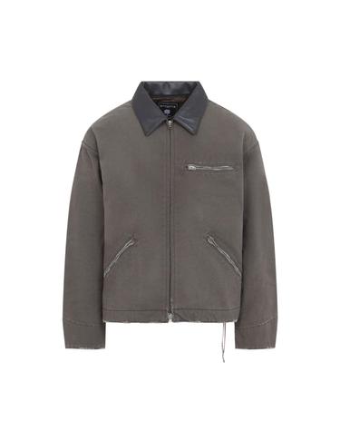 [해외직구] 26FW 마스터마인드 월드 STONE 워싱 워크 자켓 MW26SE2BL002002DARK TP582184785