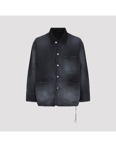 [해외직구] 26SS 마스터마인드 월드 마스터마인드 월드 유틸리티 자켓 MW26SE1BL003006BLACK TP575948795