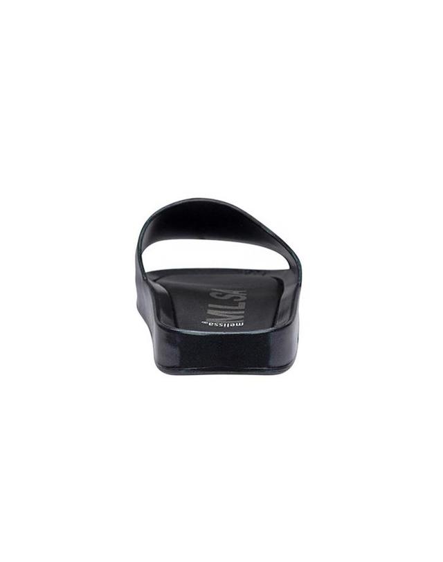 멜리사 멜리사 BEACH SLIDE SHINE AD / MSW182BSS021IBL 블루 착용컷