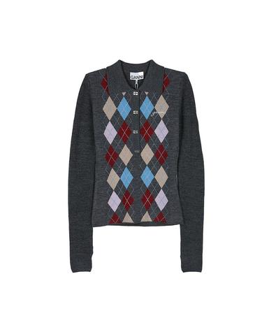 [가니] FW25 여성 폴로 셔츠 니트 K2601 920