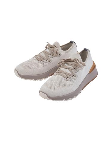 [브루넬로 쿠치넬리] FW25 남성 니트 러너 스니커즈 MZUKISO250 CSB87