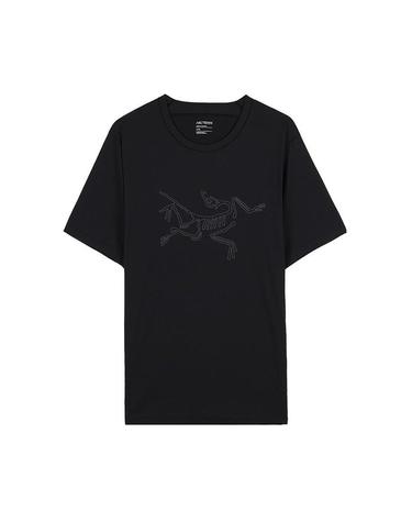 [아크테릭스] SS26 남성 코막 로고 반팔 티셔츠 X000010293 BLACK