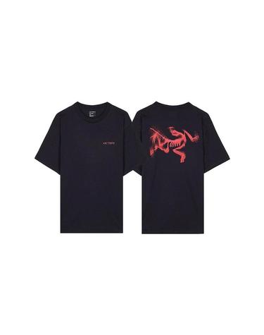 [아크테릭스] SS26 남성 크래그SL 버드 티셔츠 X000009538 BLACK DYNASTY